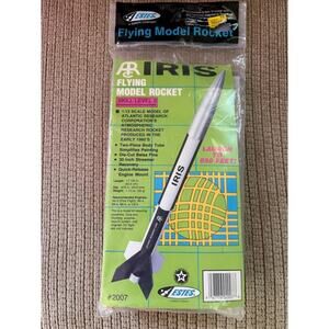 VINTAGE Estes IRIS Flying Model Rocket #2007 MADE IN USA UNOPENED Skill Level 2